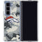 NFL Denver Broncos Camo Galaxy Z Fold5 5G Clear Case