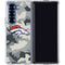 NFL Denver Broncos Camo Galaxy Z Fold6 Clear Case