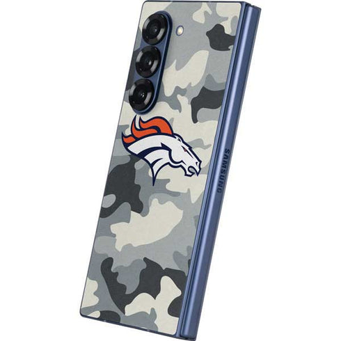 NFL Denver Broncos Camo Galaxy Z Fold6 Skin