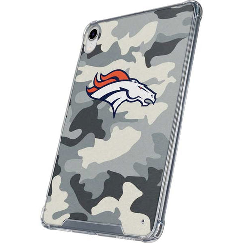 NFL Denver Broncos Camo iPad 11th Gen (2025) Clear Case
