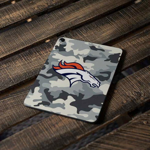 NFL Denver Broncos Camo Apple iPad Pro Skin