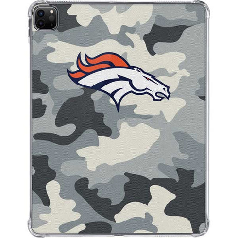 NFL Denver Broncos Camo iPad Pro 11in (2024) Clear Case
