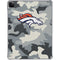 NFL Denver Broncos Camo iPad Pro 11in (2024) Clear Case