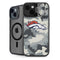 NFL Denver Broncos Camo iPhone 15 Plus Kickstand Case