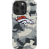 NFL Denver Broncos Camo iPhone 15 Pro Impact Case
