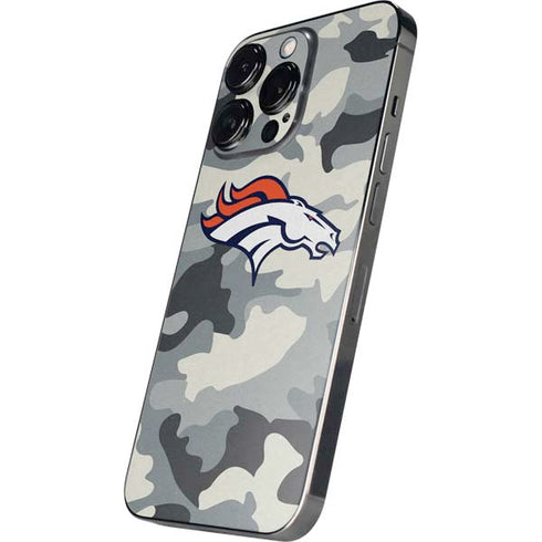 NFL Denver Broncos Camo iPhone 15 Pro Max Skin