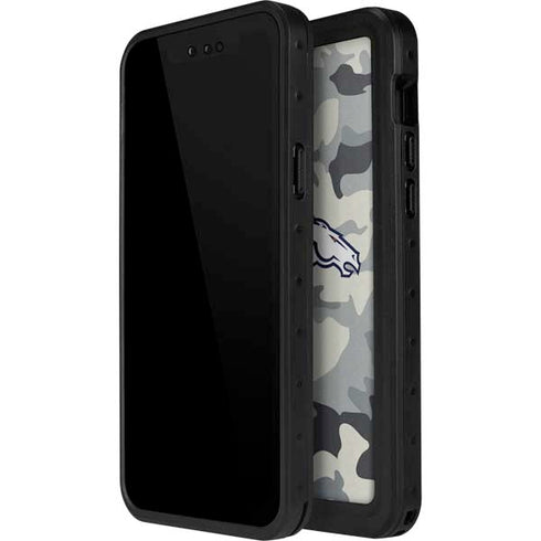 NFL Denver Broncos Camo iPhone 15 Pro Waterproof Case