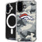 NFL Denver Broncos Camo iPhone 16 MagSafe Case