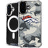 NFL Denver Broncos Camo iPhone 16 MagSafe Case