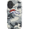 NFL Denver Broncos Camo iPhone 16 Magsafe Impact Case
