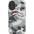 NFL Denver Broncos Camo iPhone 16 Magsafe Impact Case