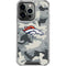 NFL Denver Broncos Camo iPhone 16 Pro Clear Case