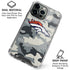 NFL Denver Broncos Camo iPhone 16 Pro Max Clear Case