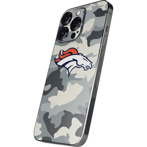 NFL Denver Broncos Camo iPhone 16 Pro Max Skin
