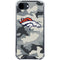 NFL Denver Broncos Camo iPhone 16e Clear Case