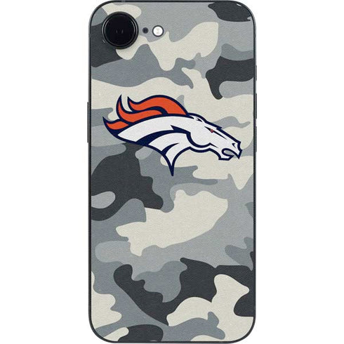 NFL Denver Broncos Camo iPhone 16e Skin