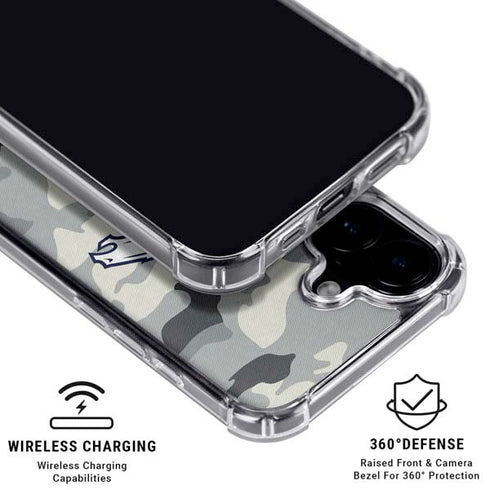 NFL Denver Broncos Camo iPhone 17 Clear Case