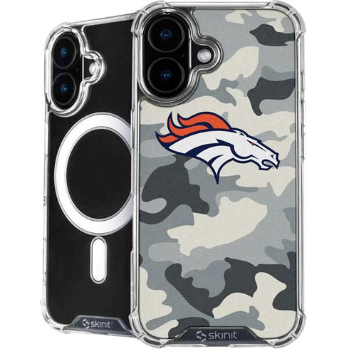 NFL Denver Broncos Camo iPhone 17 MagSafe Case