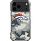 NFL Denver Broncos Camo iPhone 18 Pro Max Clear Case