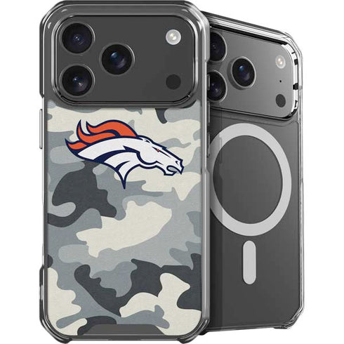 NFL Denver Broncos Camo iPhone 18 Pro Max MagSafe Case