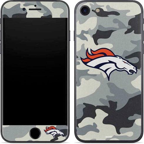 NFL Denver Broncos Camo iPhone 8 Skin