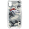NFL Denver Broncos Camo iPhone XS Clear Case