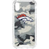 NFL Denver Broncos Camo iPhone XS Clear Case