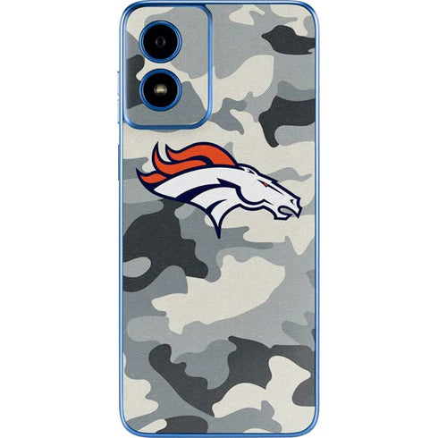 NFL Denver Broncos Camo Moto G Play 4G (2024) Skin