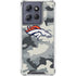 NFL Denver Broncos Camo Moto G Power 5G (2025) Clear Case