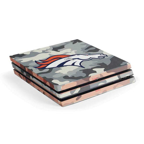 NFL Denver Broncos Camo PlayStation PS4 Skins