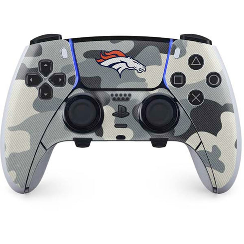 NFL Denver Broncos Camo PlayStation PS5 Skins
