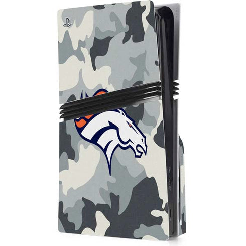 NFL Denver Broncos Camo PlayStation PS5 Skins
