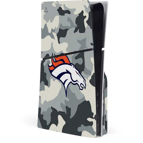 NFL Denver Broncos Camo PlayStation PS5 Skins