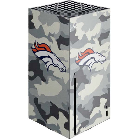 NFL Denver Broncos Camo Xbox Series X Skins