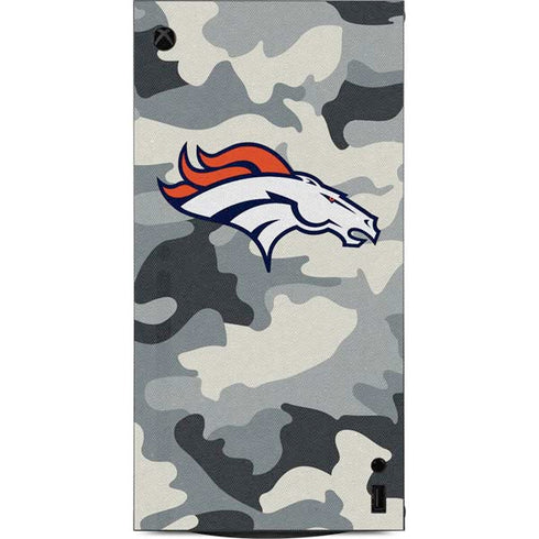 NFL Denver Broncos Camo XBox Series X Digital Edition Console Skin