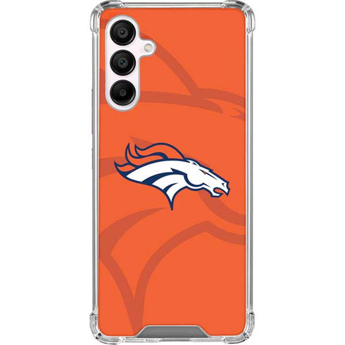 NFL Denver Broncos Double Vision Galaxy A16 5G Clear Case