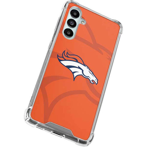 NFL Denver Broncos Double Vision Galaxy A16 5G Clear Case