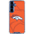 NFL Denver Broncos Double Vision Galaxy S25 Plus Clear Case