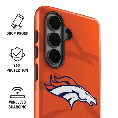 NFL Denver Broncos Double Vision Galaxy S26 Plus Impact Case