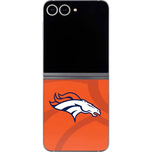 NFL Denver Broncos Double Vision Galaxy Z Flip6 Skin