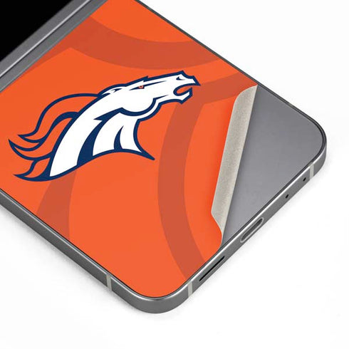 NFL Denver Broncos Double Vision Galaxy Z Flip6 Skin