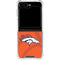 NFL Denver Broncos Double Vision Galaxy Z Flip6 Clear Case