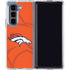NFL Denver Broncos Double Vision Galaxy Z Fold5 5G Clear Case