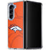 NFL Denver Broncos Double Vision Galaxy Z Fold5 5G Clear Case