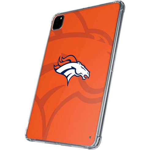 NFL Denver Broncos Double Vision iPad Pro 11in (2024) Clear Case