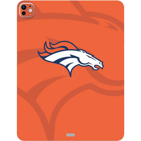 NFL Denver Broncos Double Vision iPad Pro 13in M4 (2024) Skin