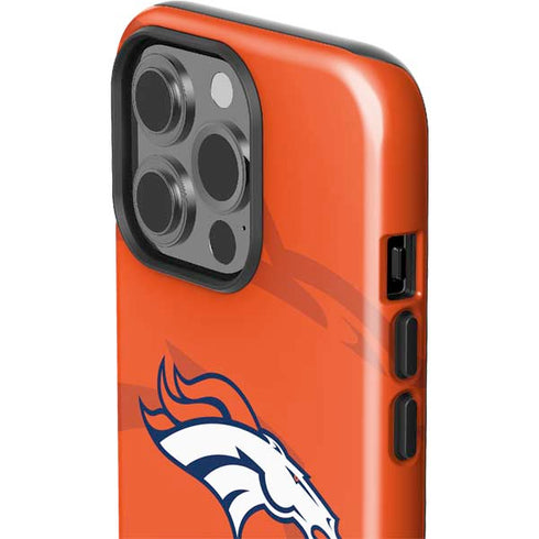NFL Denver Broncos Double Vision iPhone 15 Pro Impact Case