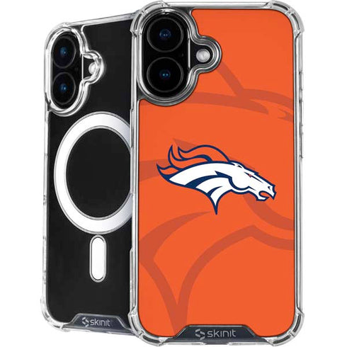 NFL Denver Broncos Double Vision iPhone 16 MagSafe Case
