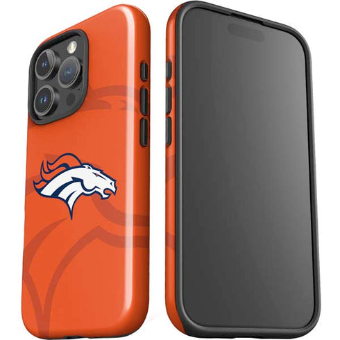 NFL Denver Broncos Double Vision iPhone 16 Pro Max Impact Case