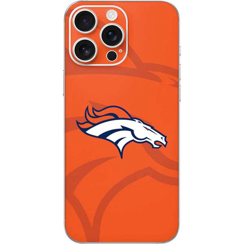 NFL Denver Broncos Double Vision iPhone 16 Pro Max Skin